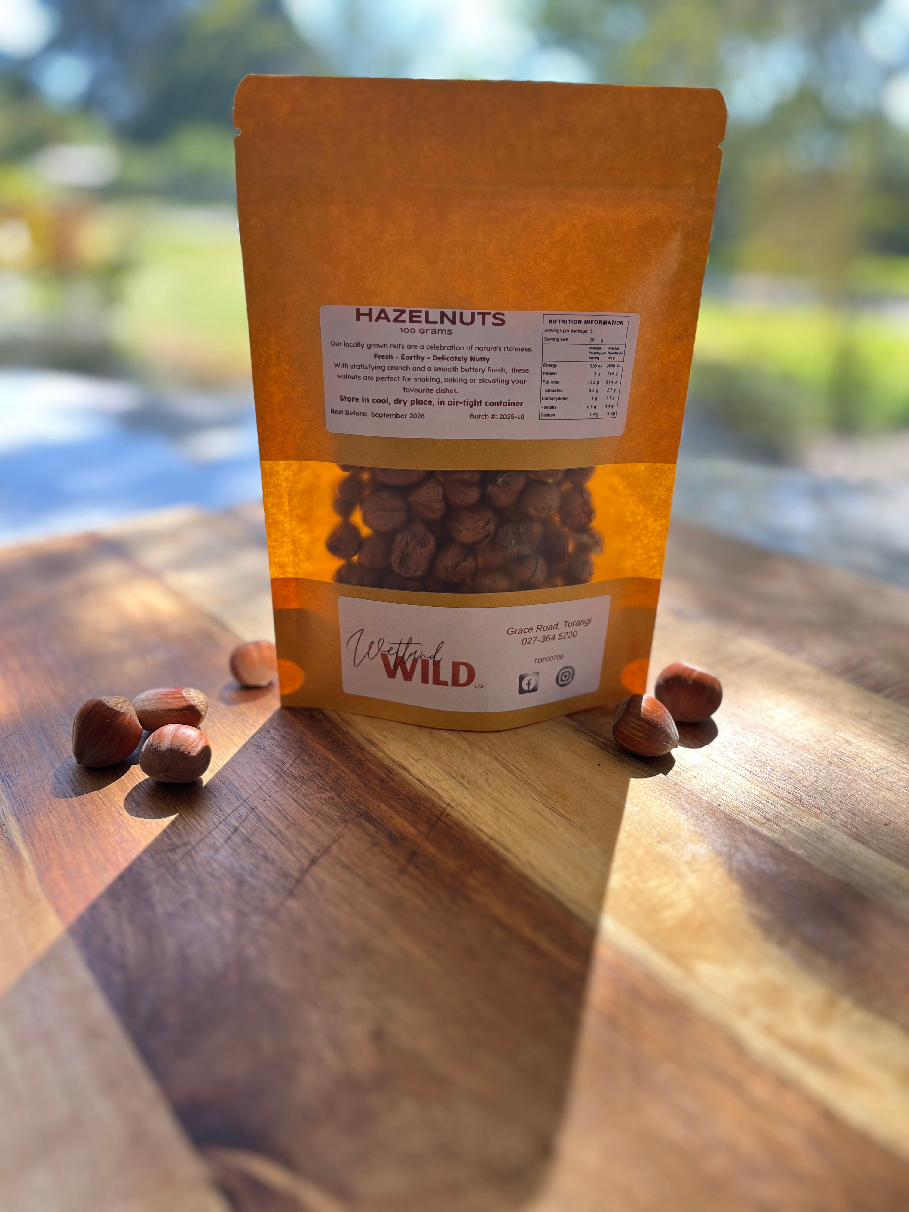 Hazelnut Pieces 100g
