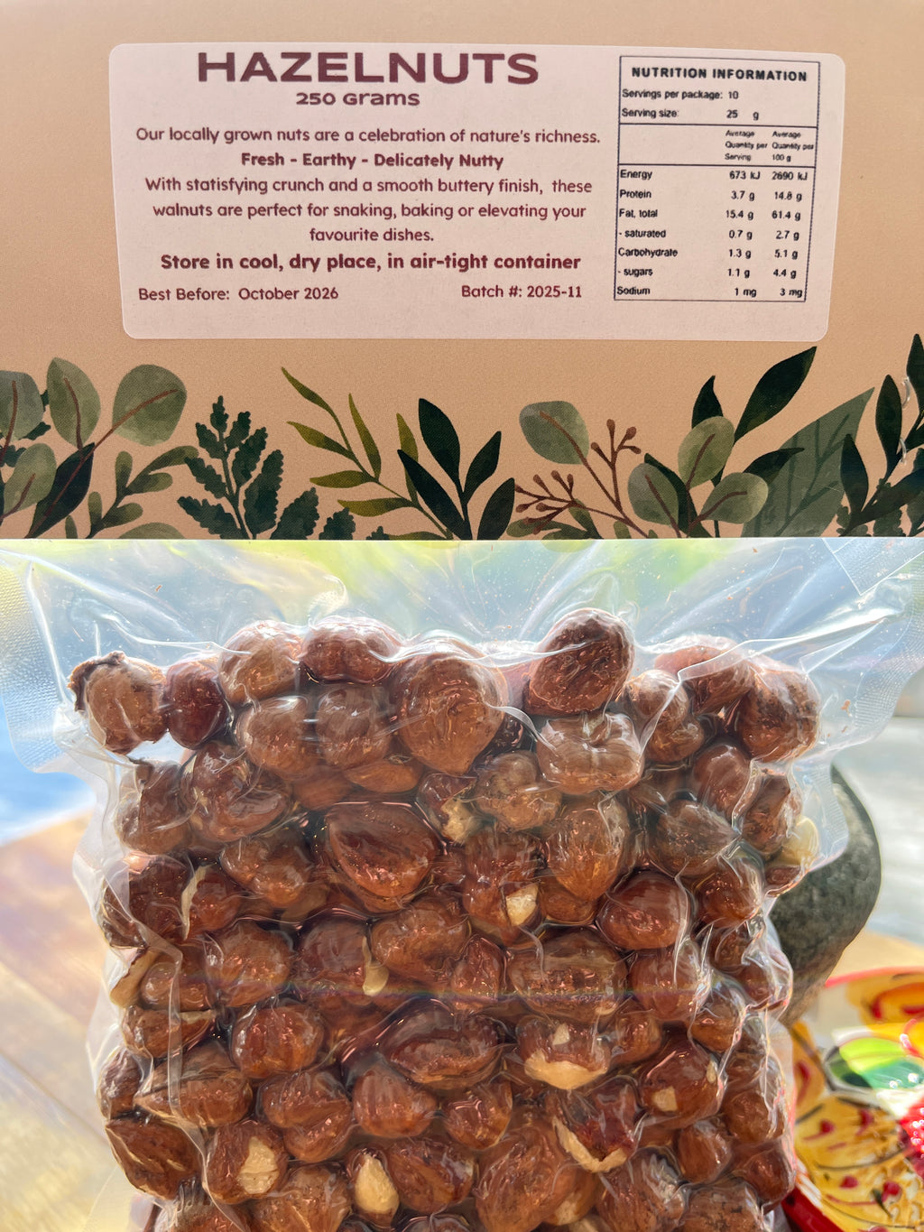 Hazelnut Pieces 250g